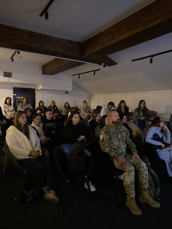 Фото із заходу у Львівській політехніці