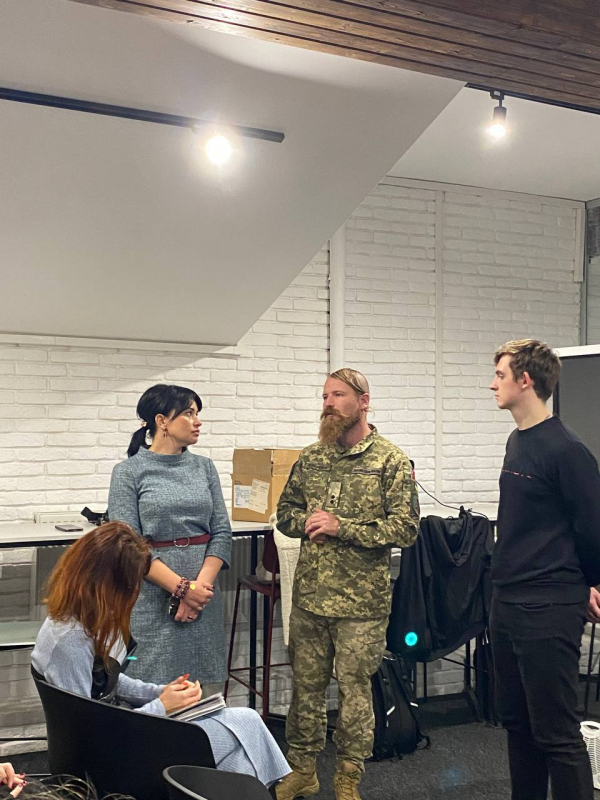 Фото із заходу у Львівській політехніці