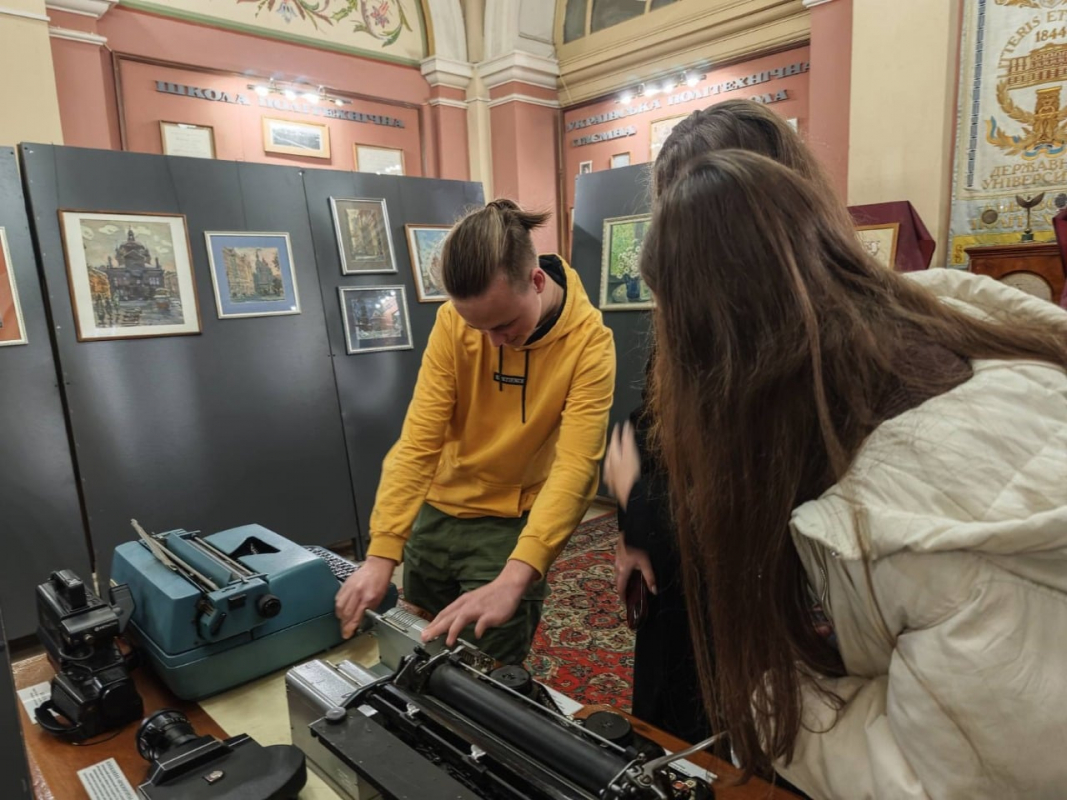 Фото з відвідин Львівської політехніки