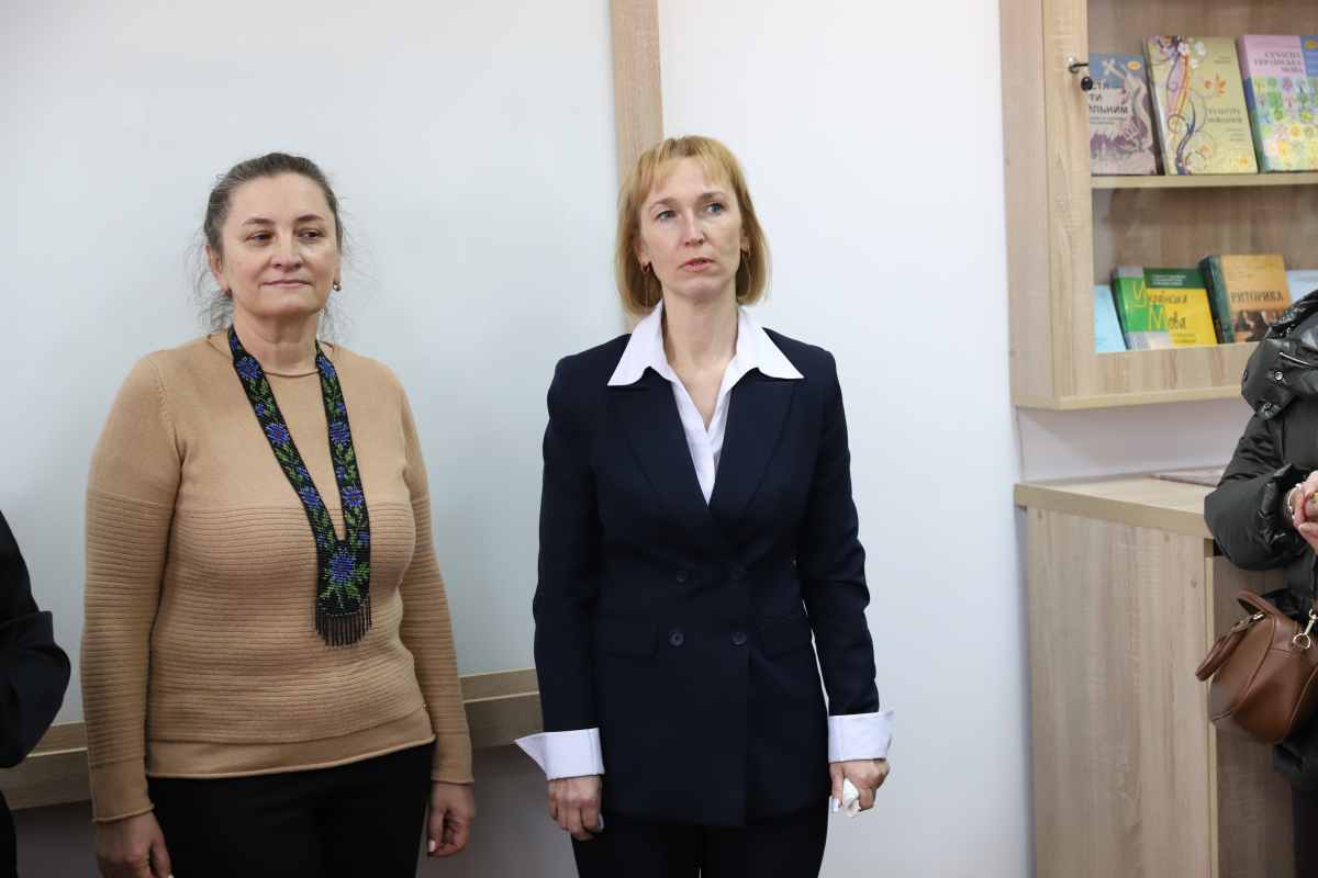 Фото з відкриття аудиторії