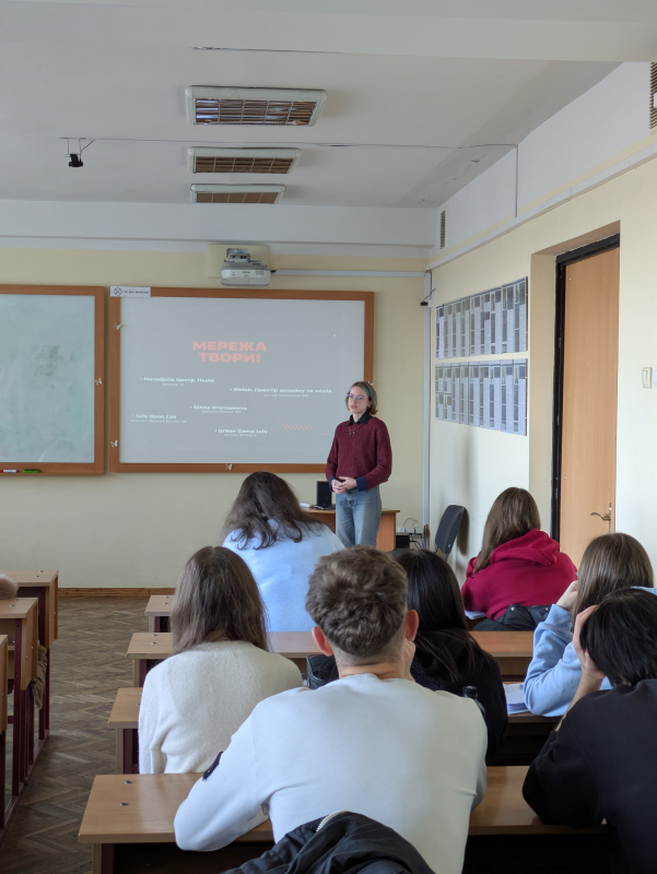 Фото із зустрічі на кафедрі СКІД