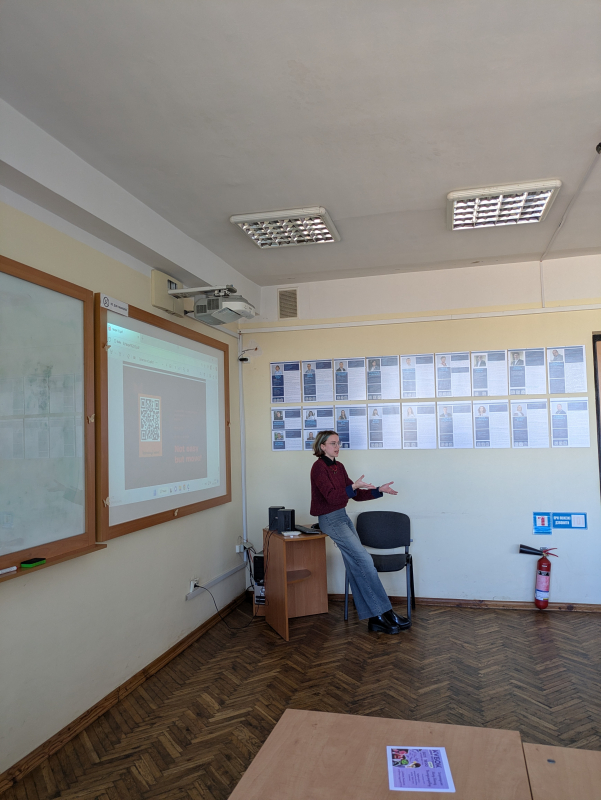 Фото із зустрічі на кафедрі СКІД