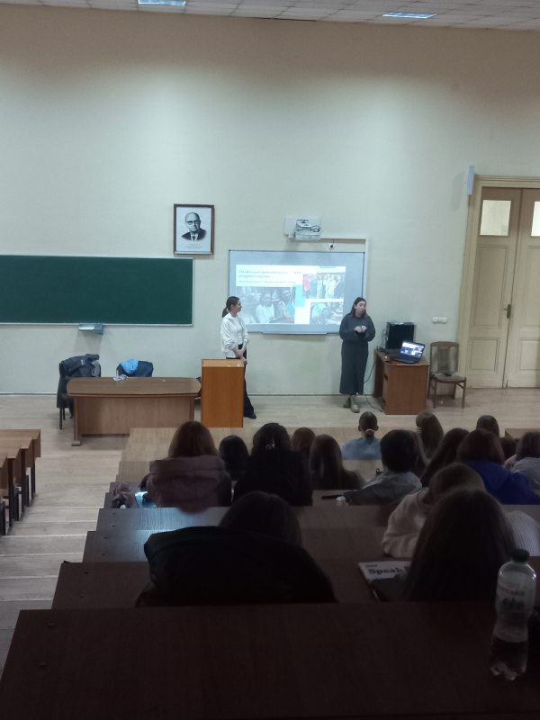 Фото із зустрічі на кафедрі ПМВ