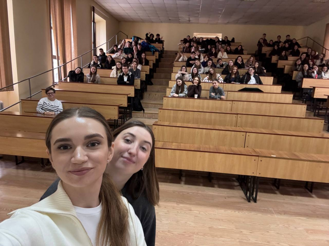 Фото із зустрічі на кафедрі ПМВ