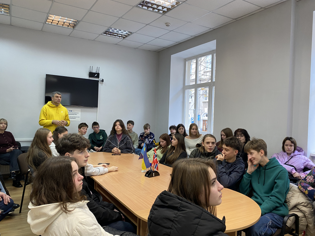 Фото з профорієнтаційного заходу