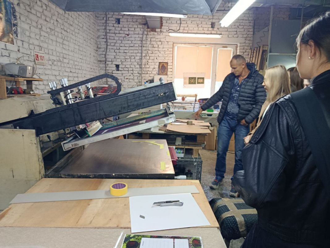 Фото з відвідин підприємства