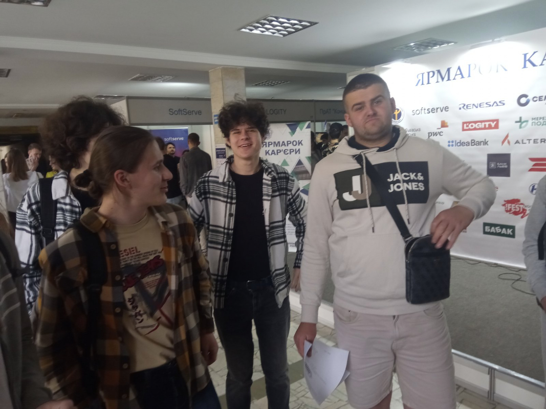 Фото з Ярмарку кар’єри