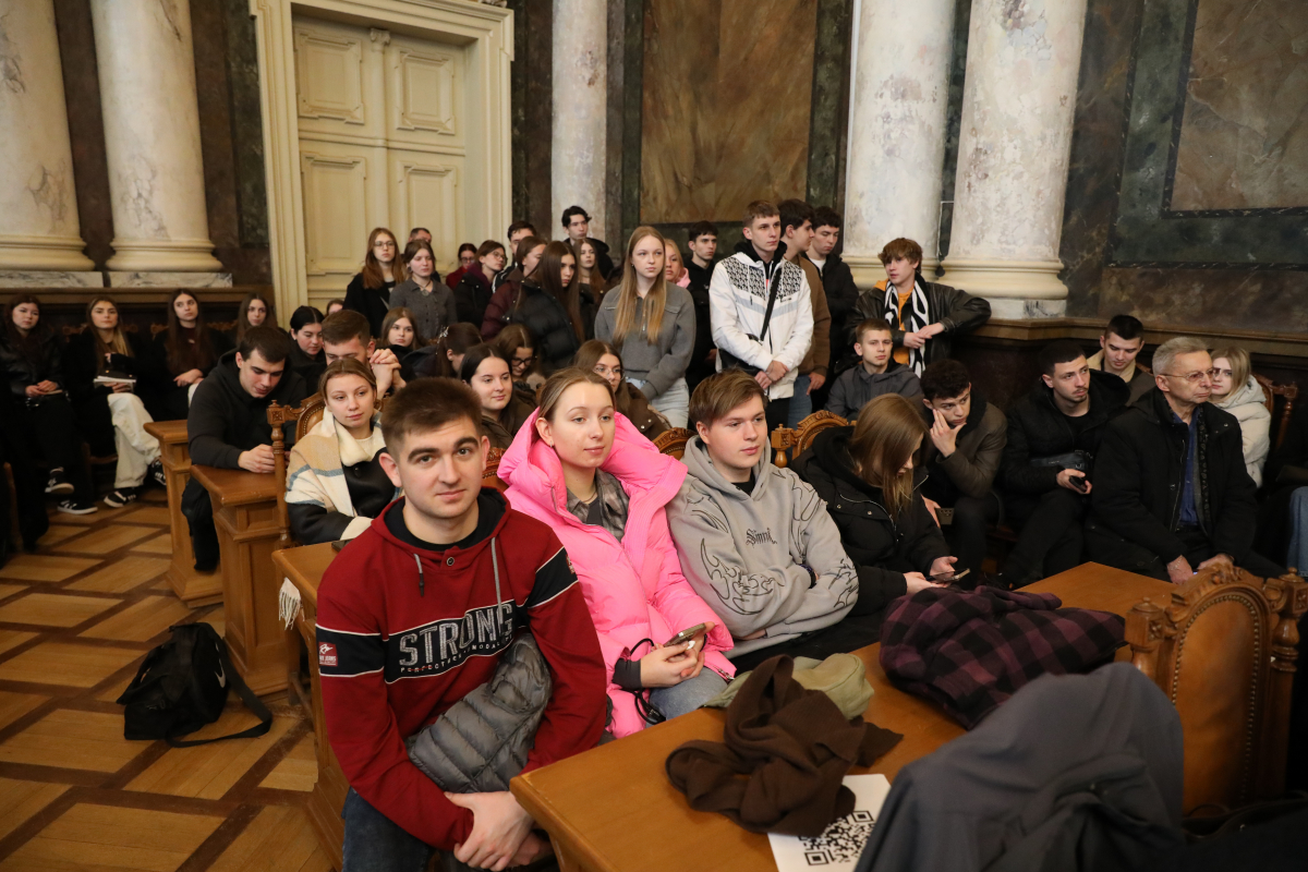 Фото із заходу у Львівській політехніці