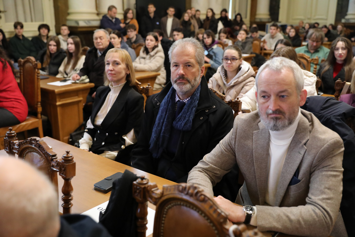 Фото із заходу у Львівській політехніці