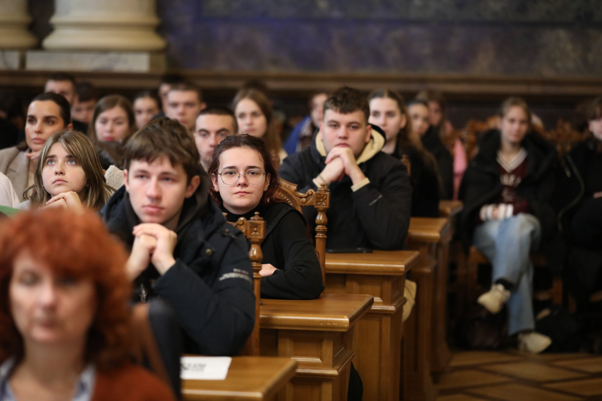 Фото із заходу у Львівській політехніці