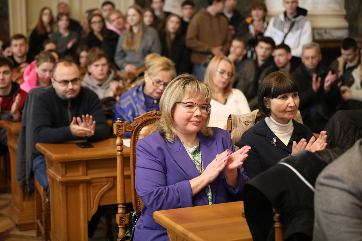 Фото із заходу у Львівській політехніці