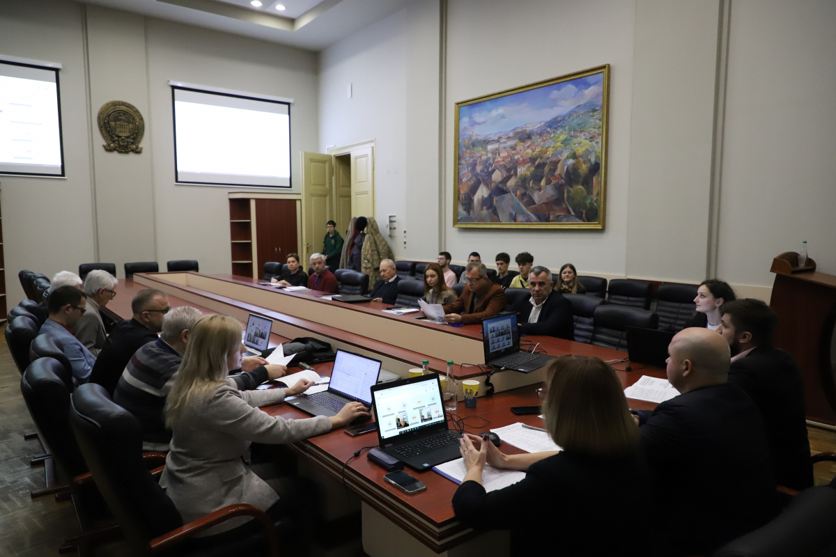 Фото з конференції у Львівській політехніці