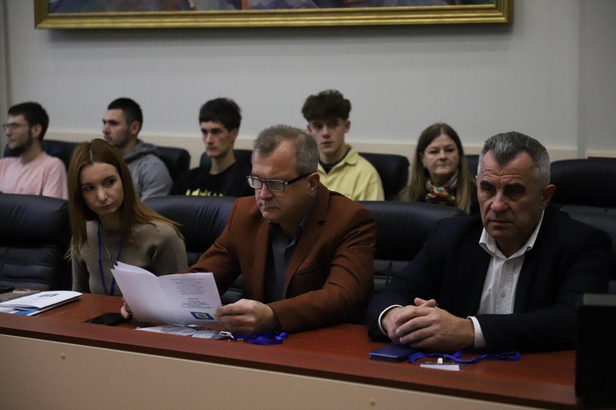 Фото з конференції у Львівській політехніці
