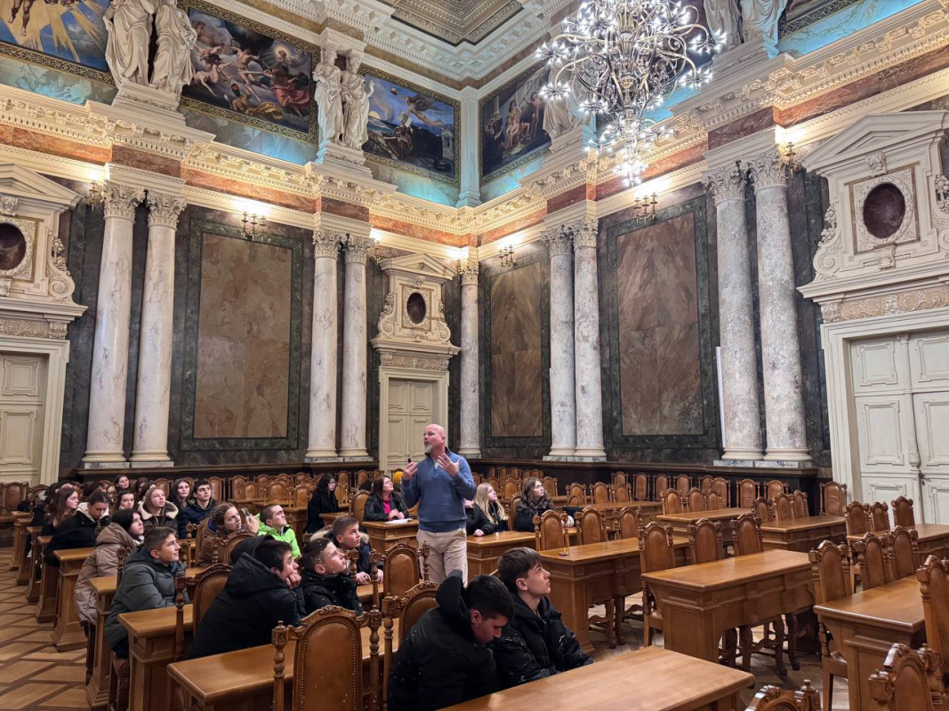 Фото з відвідин Львівської політехніки