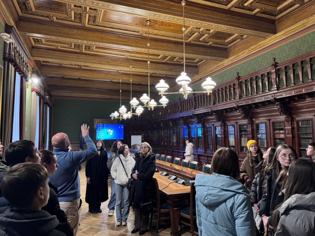 Фото з відвідин Львівської політехніки