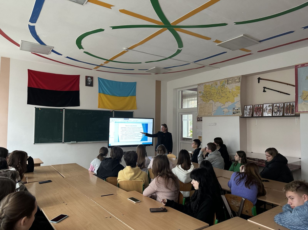 Фото з Днів Політехніки в школі