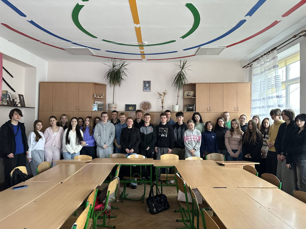 Фото з Днів Політехніки в школі