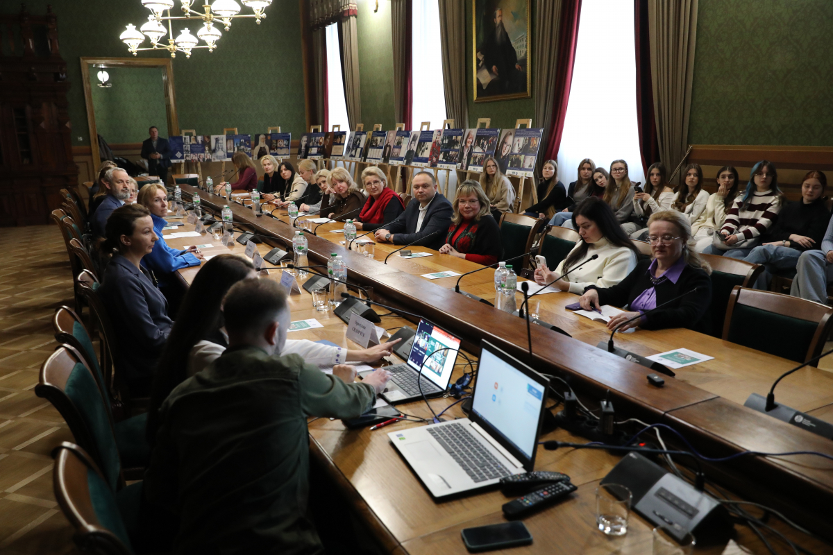 Фото із заходу у Львівській політехніці