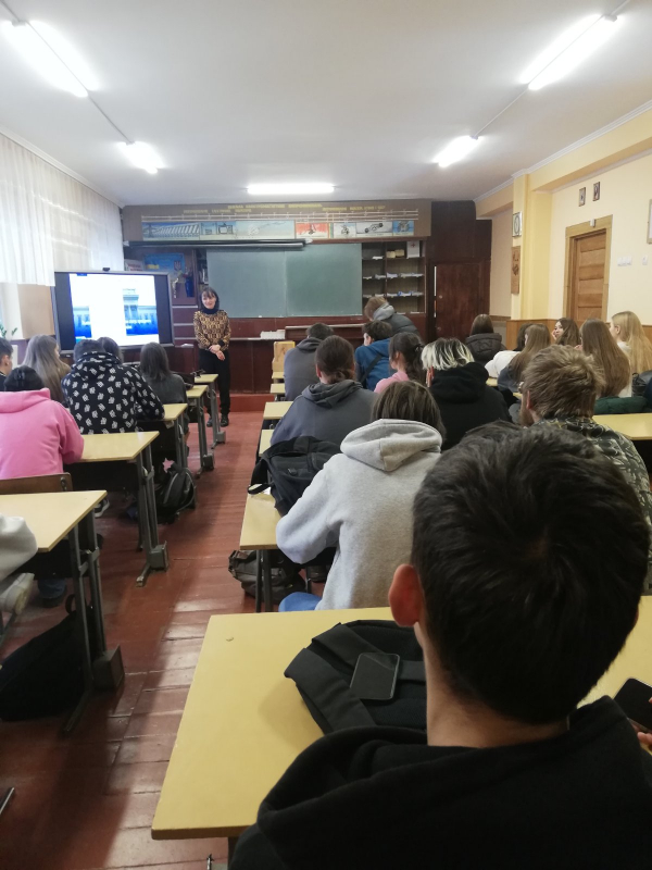 Фото із профорієнтаційного заходу