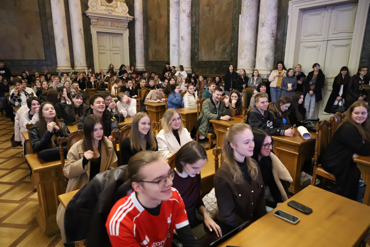 Фото із заходу у Львівській політехніці
