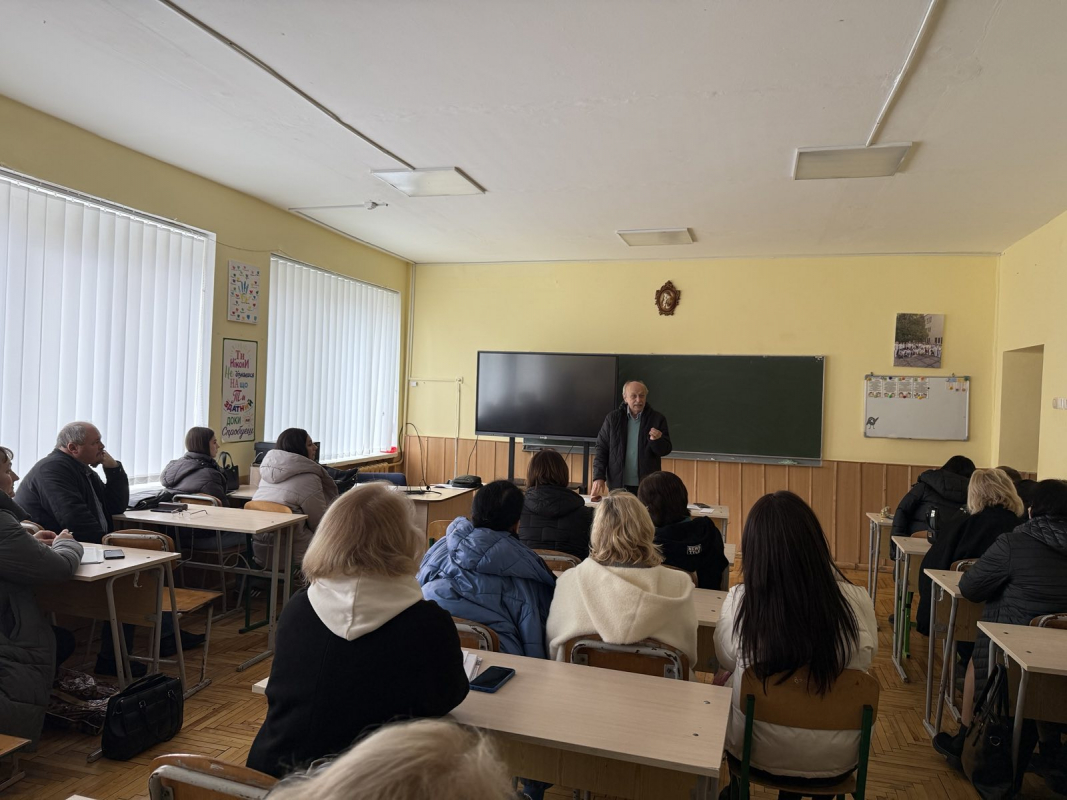 Фото з профорієнтаційного заходу