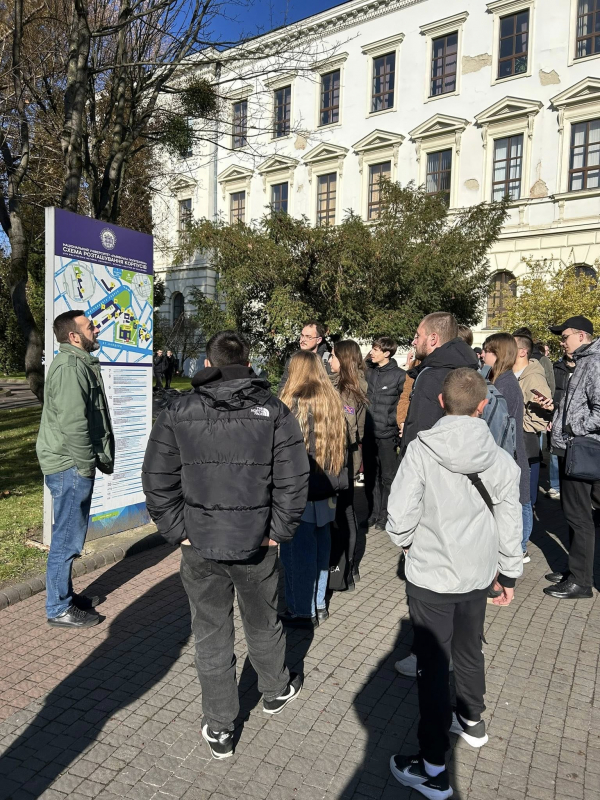 Фото з відвідин Львівської політехніки