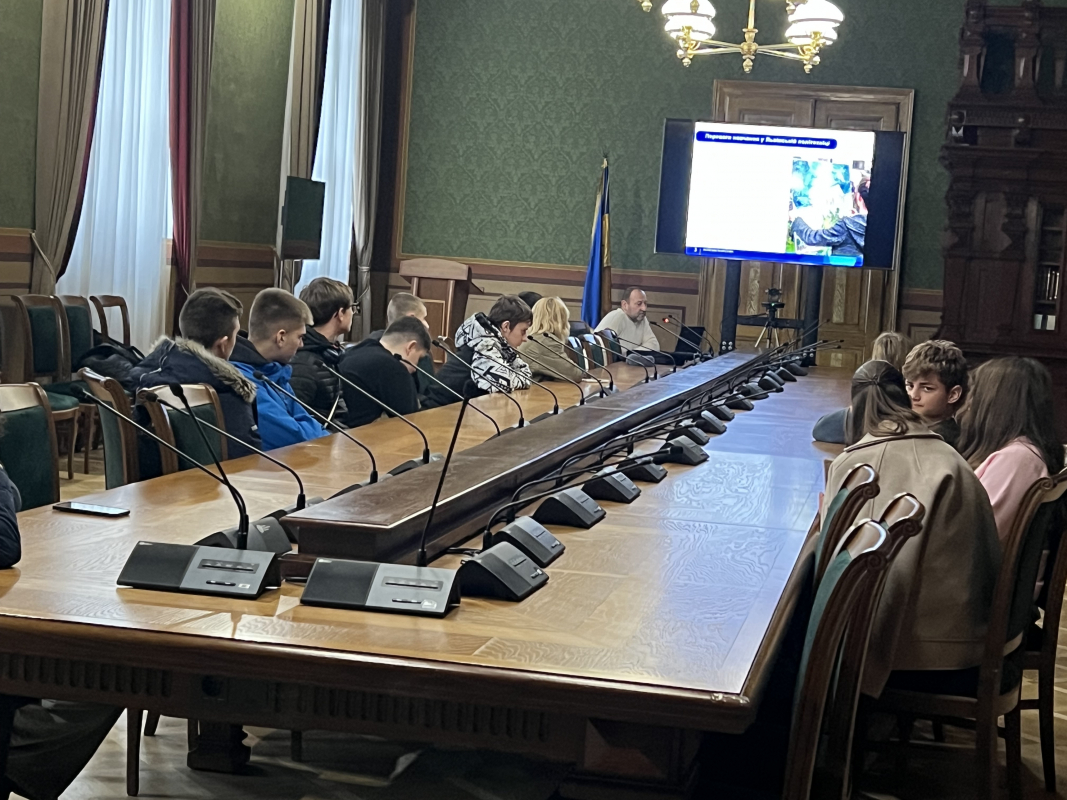 Фото з відвідин Львівської політехніки