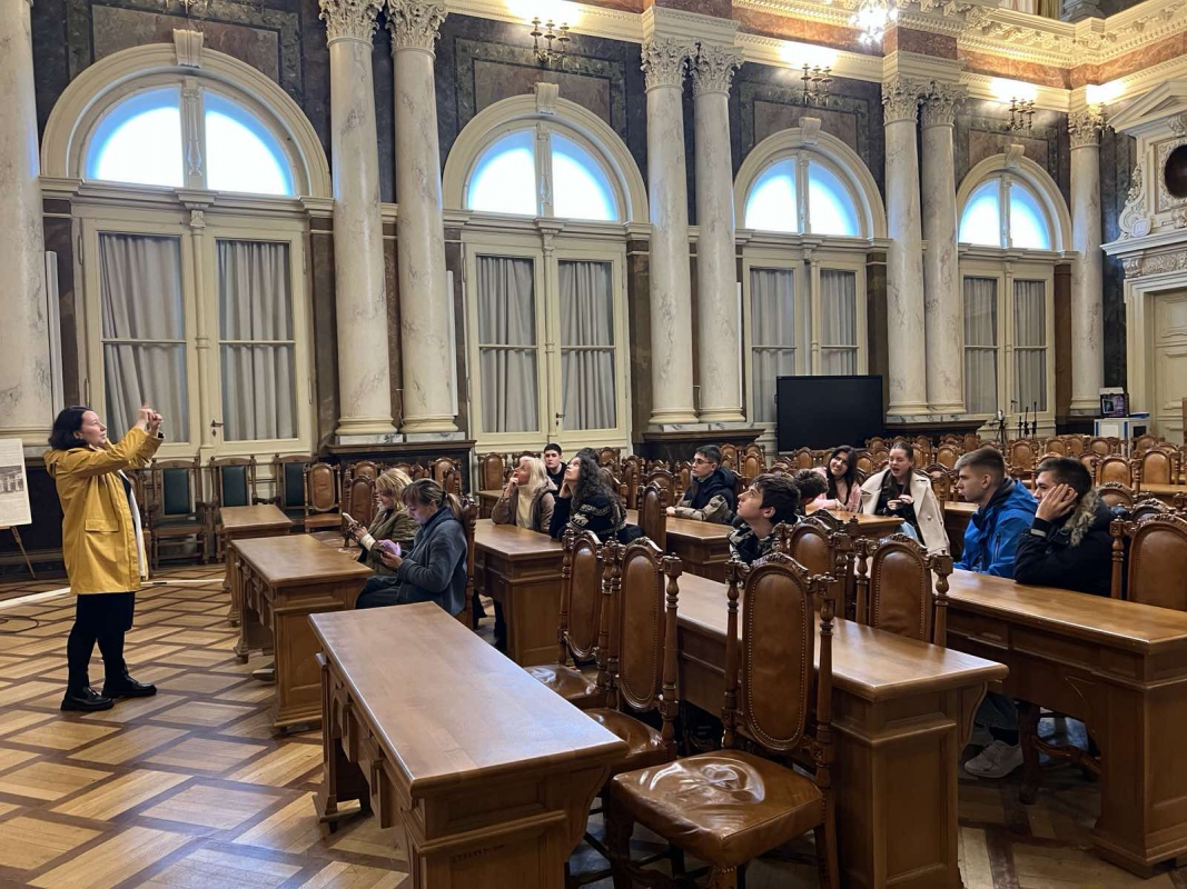 Фото з відвідин Львівської політехніки