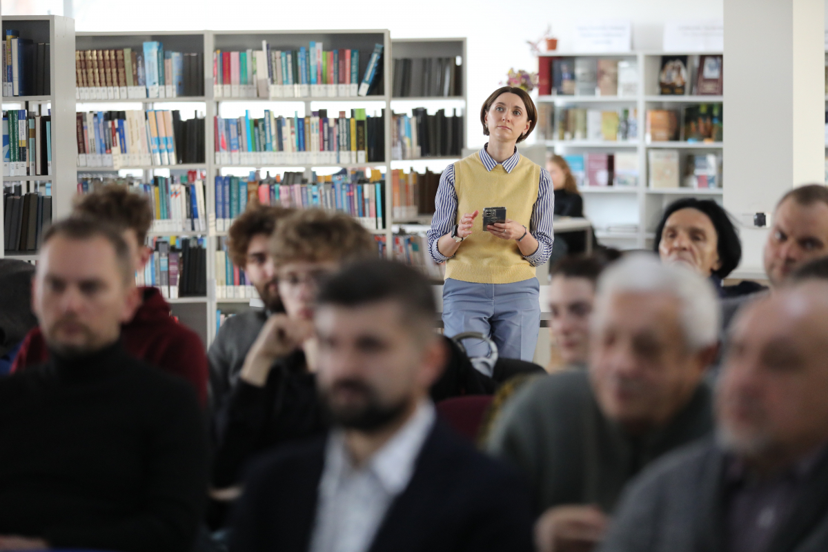 Фото із заходу у Львівській політехніці