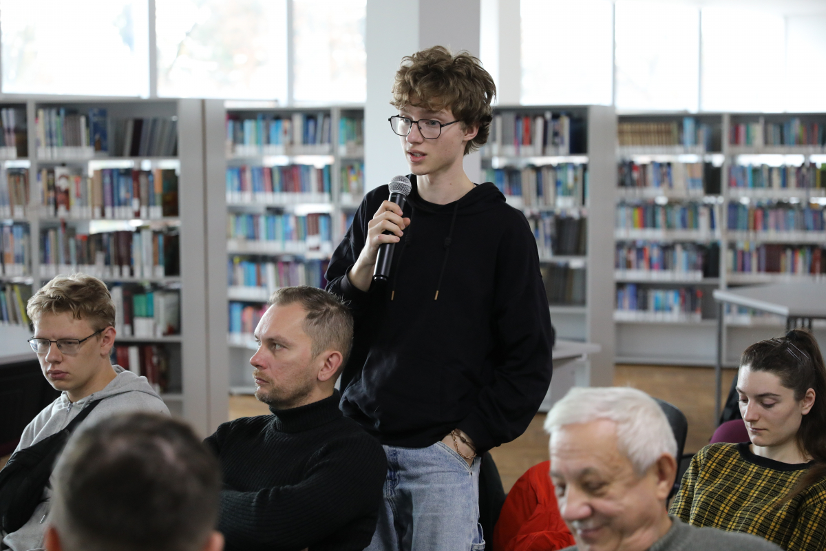 Фото із заходу у Львівській політехніці