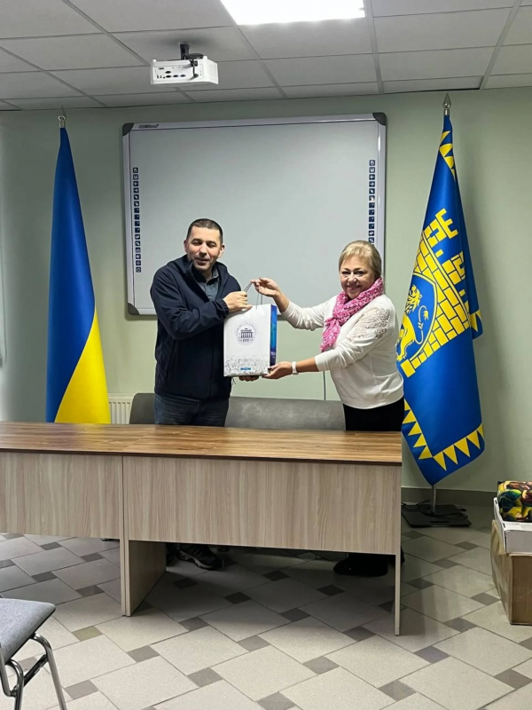 Фото з відвідин установи