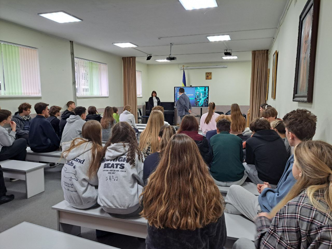 Фото з профорієнтаційного заходу