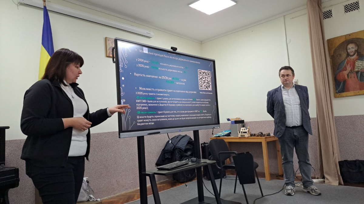 Фото з профорієнтаційного заходу