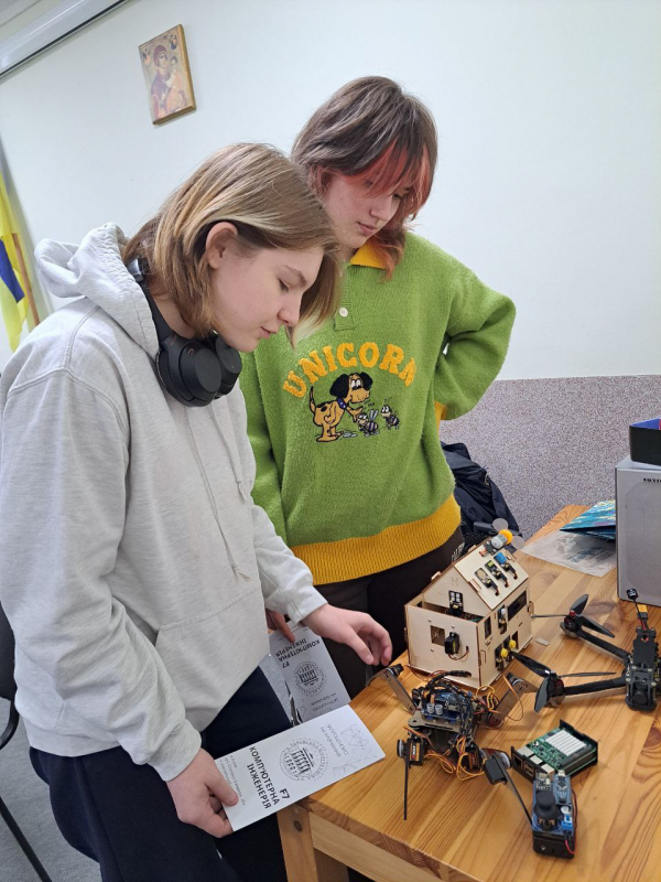 Фото з профорієнтаційного заходу