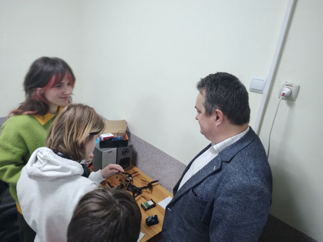 Фото з профорієнтаційного заходу