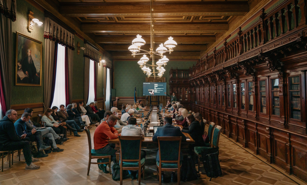 Фото із заходу у Львівській політехніці