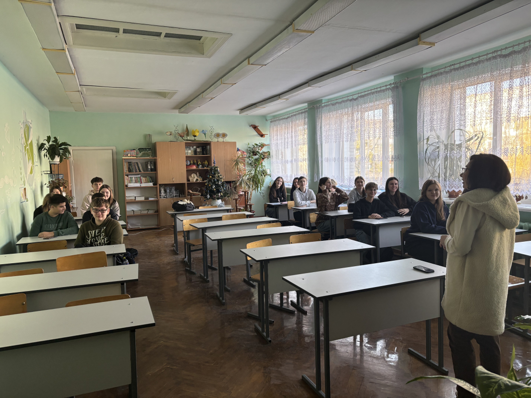 Фото з профорієнтаційного заходу
