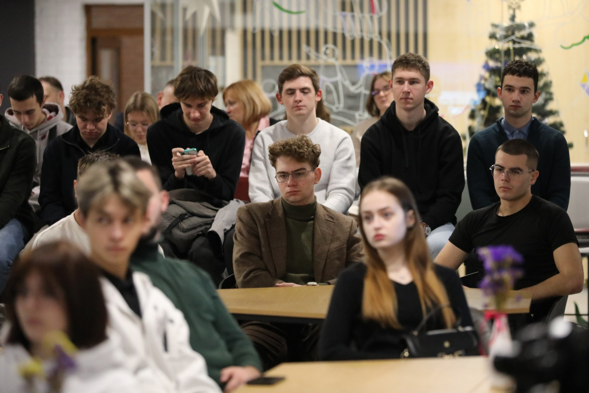 Фото із зустрічі у Львівській політехніці