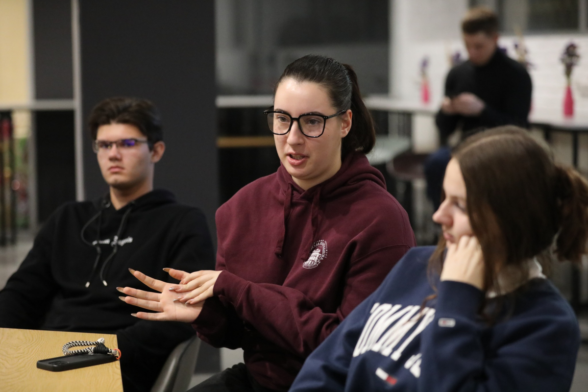 Фото із зустрічі у Львівській політехніці