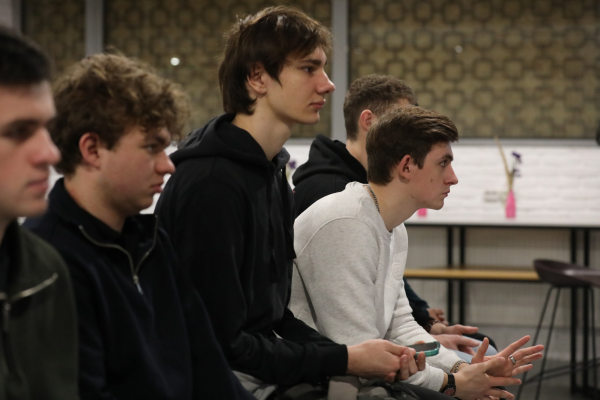 Фото із зустрічі у Львівській політехніці