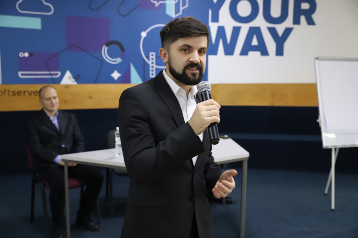 Фото із зустрічі у Львівській політехніці