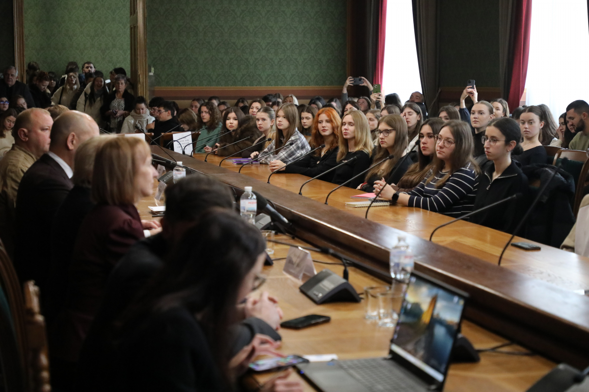 Фото із заходу у Львівській політехніці