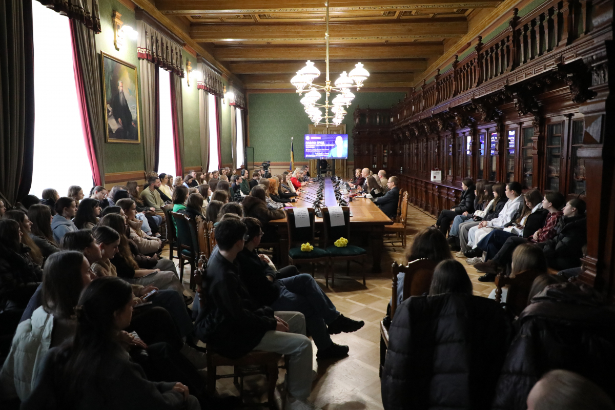 Фото із заходу у Львівській політехніці