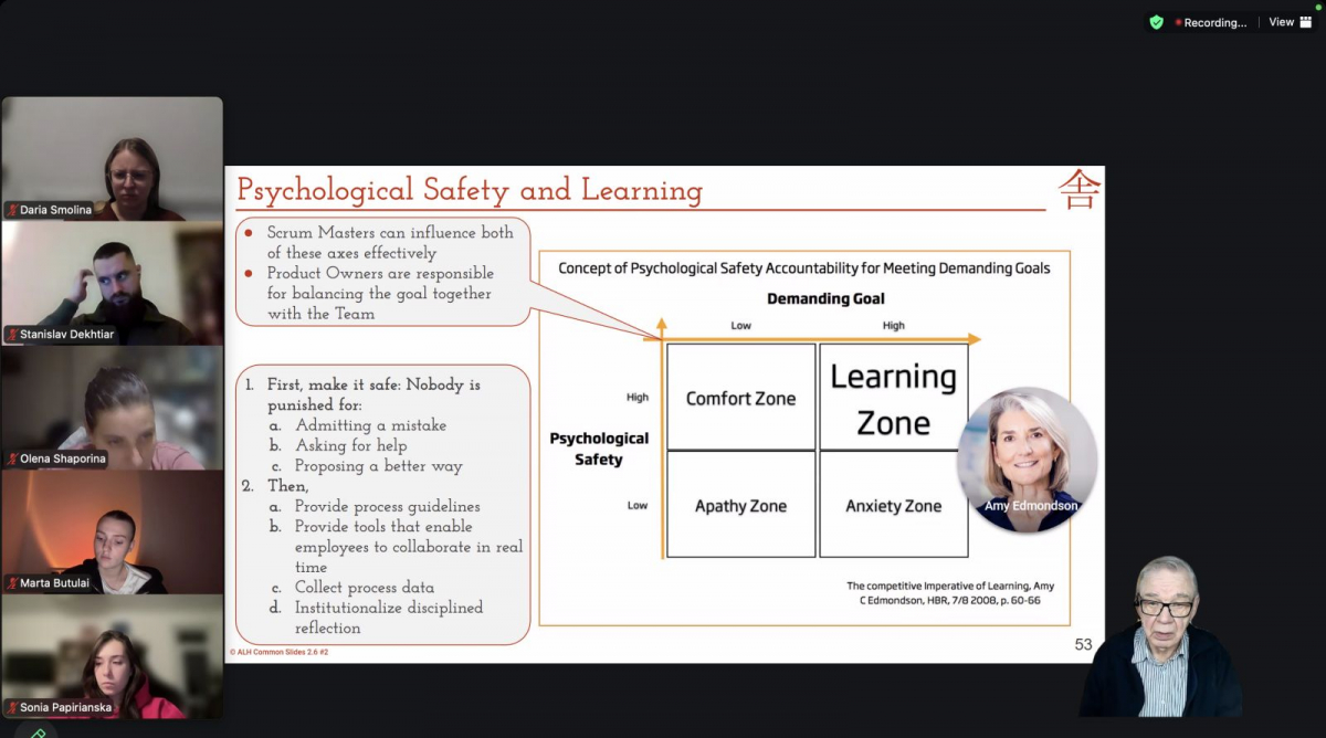 Скріншот з онлайн-курсу