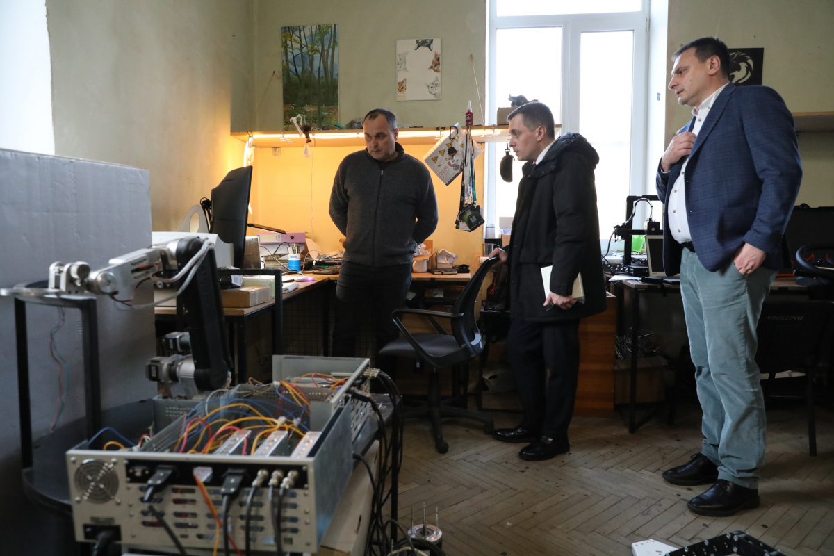 Фото з відвідин Львівської політехніки