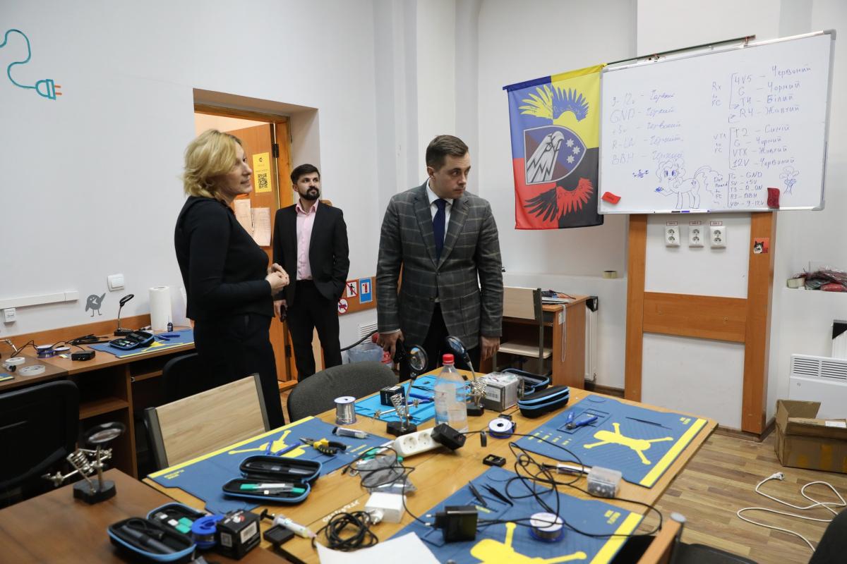 Фото з відвідин Львівської політехніки