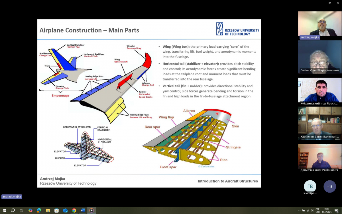 Скріншот з онлайн-лекції