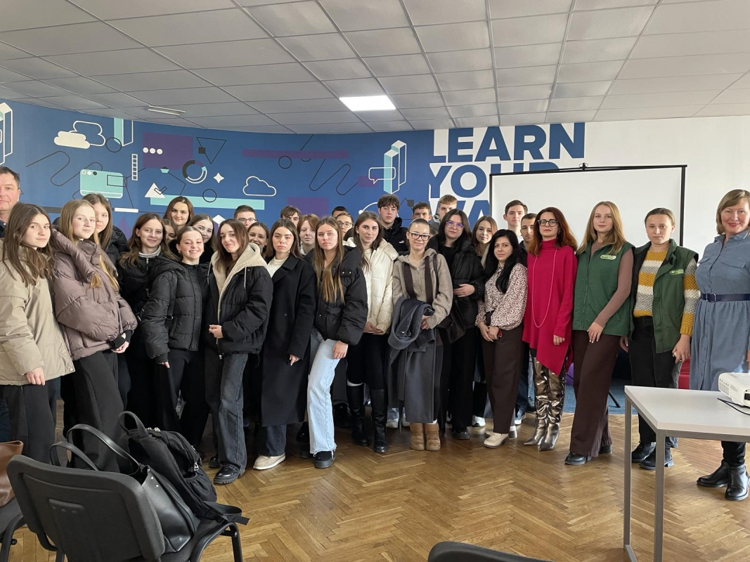 Фото із зустрічі у Львівській політехніці