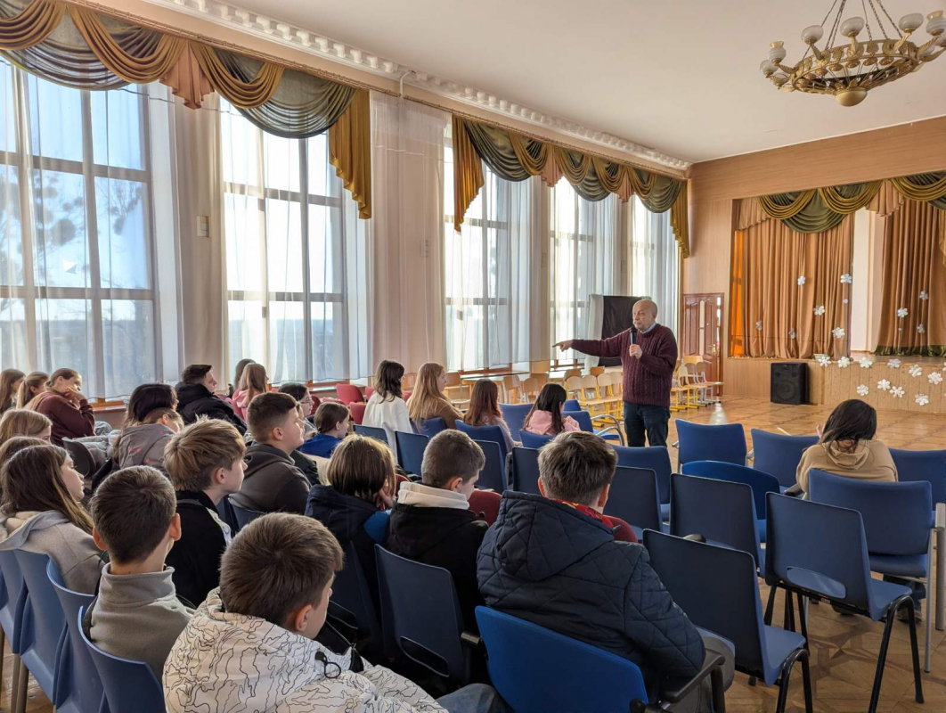 Фото із профорієнтаційного заходу