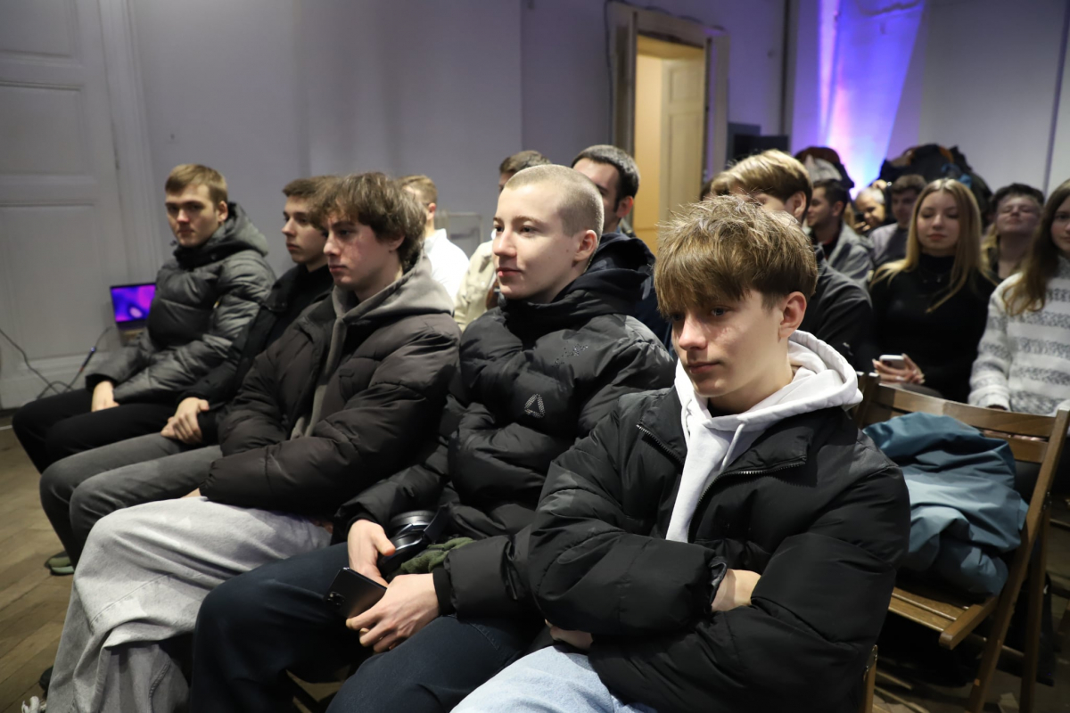 Фото із заходу у Львівській політехніці